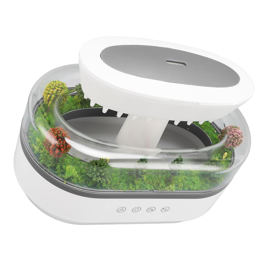 Увлажнитель воздуха с 7 цветами светодиодной подсветки ABS PP Диффузор для эфирных масел Автоматическое отключение 250 мл Безопасный Тихий Многофункциональный для спальни