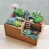 Multi Function Wooden Garden Herb Planter Window Box Trough Pot Succulent Flower Plant Bed New
