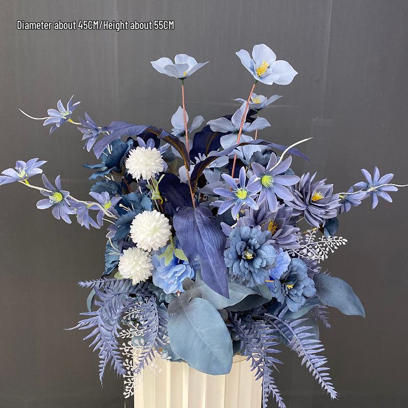 Искусственный Цветочный Декор для Свадебного Места Проведения: для Дорожки, Сцены и Банкетного Зала