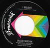 7-дюймовая пластинка JACKIE WILSON I Believe Be My Love 55294 Brunswick 1966 US SoulFunk Б/у