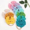 10PCS Baby Headbands Nylon Hairbands Hair Bows Elastics Bands for Girls Newborn Infant Toddler Children Hair Accessories