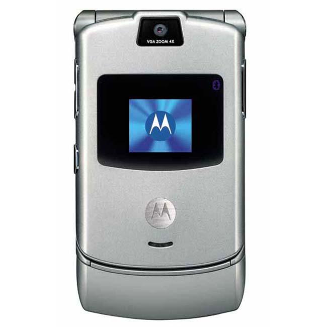 Оригинальный восстановленный мобильный телефон Motorola Razr V3