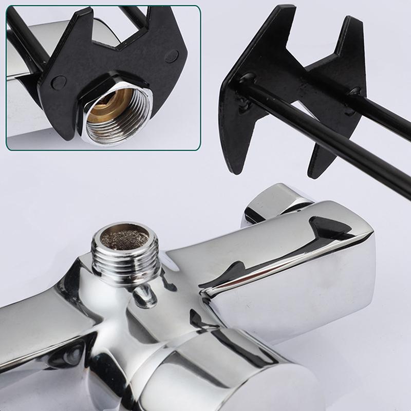 Многофункциональный ключ для раковины, сантехнический ключ, ключ для раковины, гаечный ключ для смесителя, универсальный ключ для сантехники под раковиной