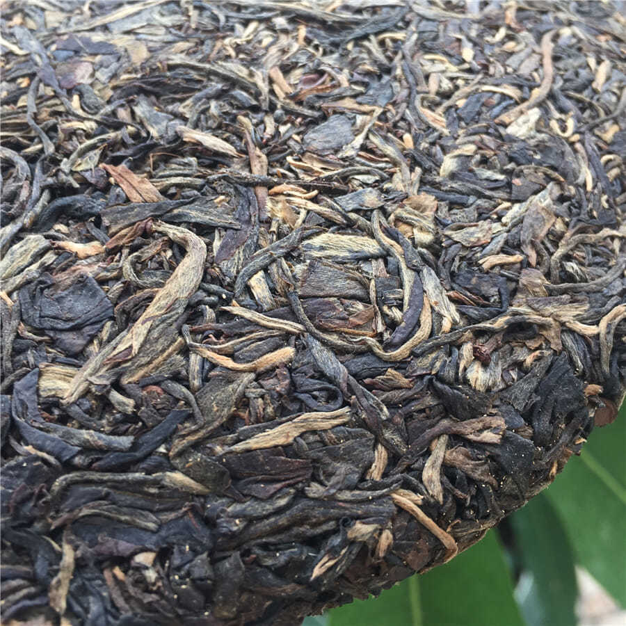 COFCO 2011 Китайская история чая 60-летний юбилей Qizi Cake Tea Пуэр Сырой чай 357г