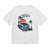 Men's Trend Comfy Classic T-Shirt Palm Tree Ocean Graphic Pattern Design Tee