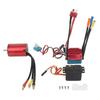 Бесщеточный двигатель и комплект ESC с высоким торсионным ротором, прочный металлический стабильный S35A Бесщеточный ESC с 2,2 кг