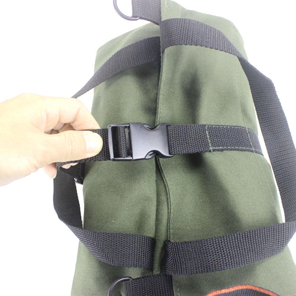 Портативный холщовый карман на молнии, рулон инструментов, гаечный ключ, отвертка, сумка для хранения, чехол