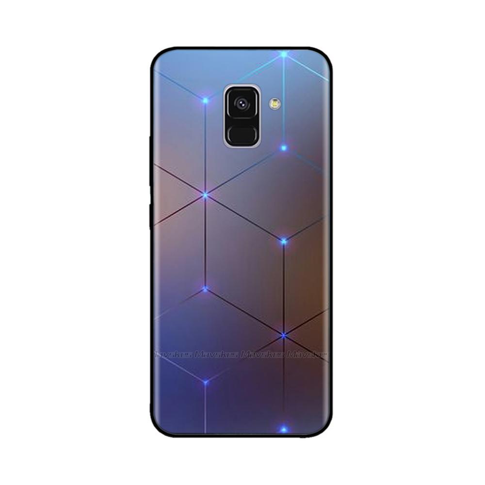 Чехол для Samsung Galaxy A8 2018 Мягкий ТПУ Задняя крышка телефона Для Samsung A8 Plus 2018 A730 Чехол GalaxyA8 A 8 Силиконовый бампер Coque