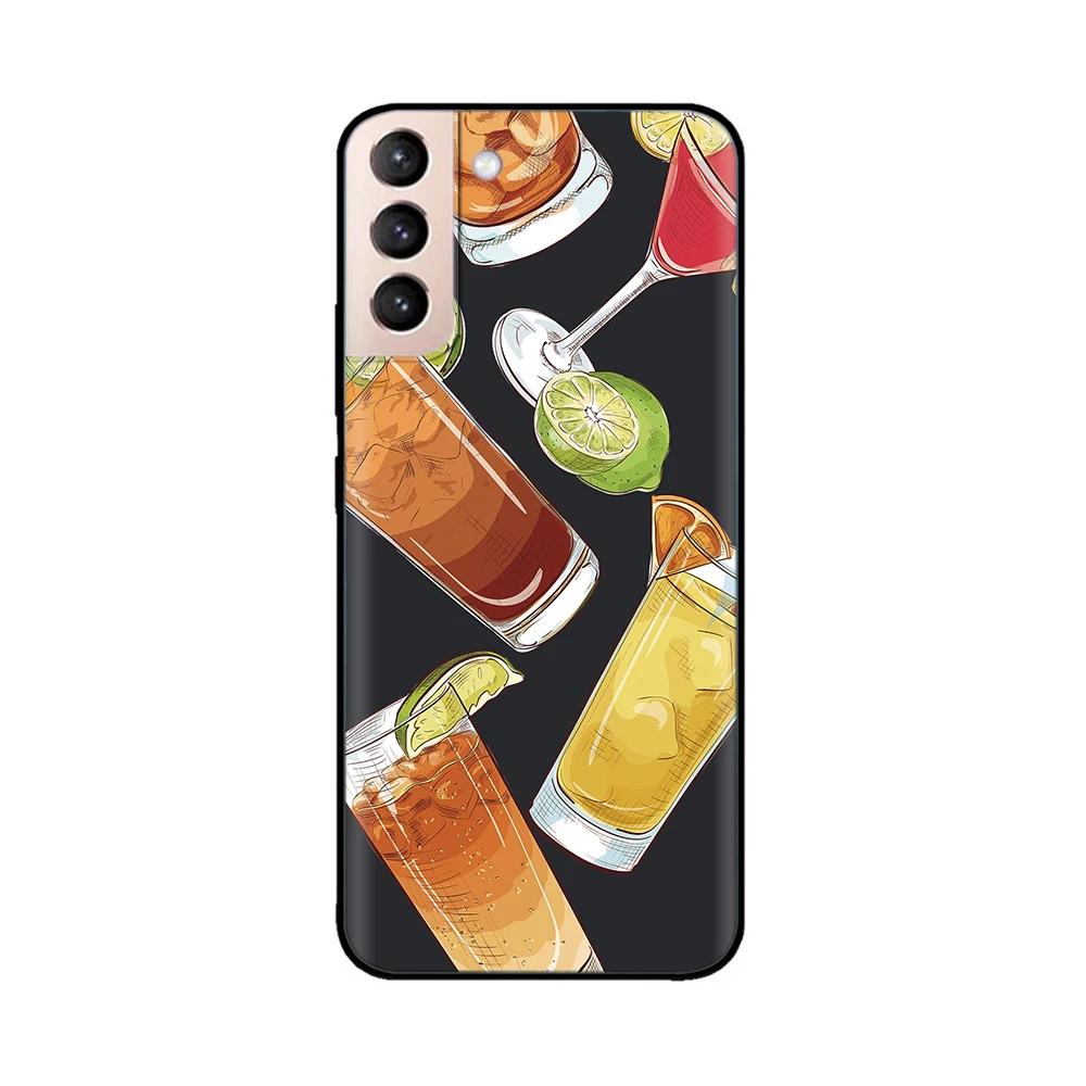 Чехол для Samsung Galaxy S21 Plus Мягкий Черный Силиконовый Чехол Защитная Оболочка Для Samsung Galaxy S21 Plus Ultra S21+ FE 5G Чехол