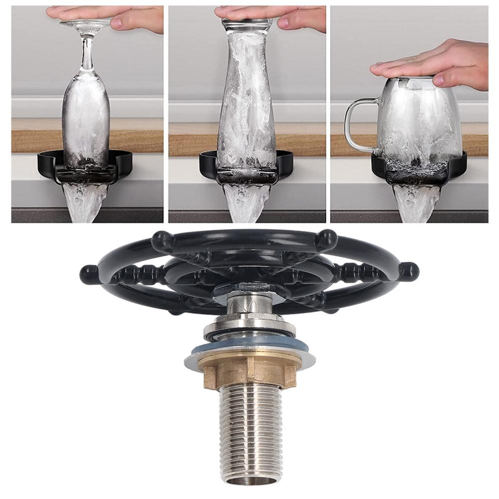 High Pressure Cup Washer Stainless Steel Cup Washing Machine Glass Rinser For Coffee Shop