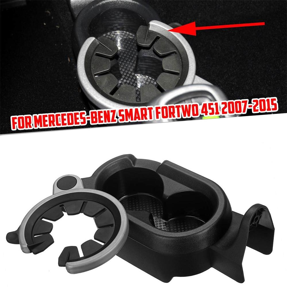 Для Smart Fortwo 451 450 Центральная консоль Подстаканник Держатель для стакана A4518100370 Черный