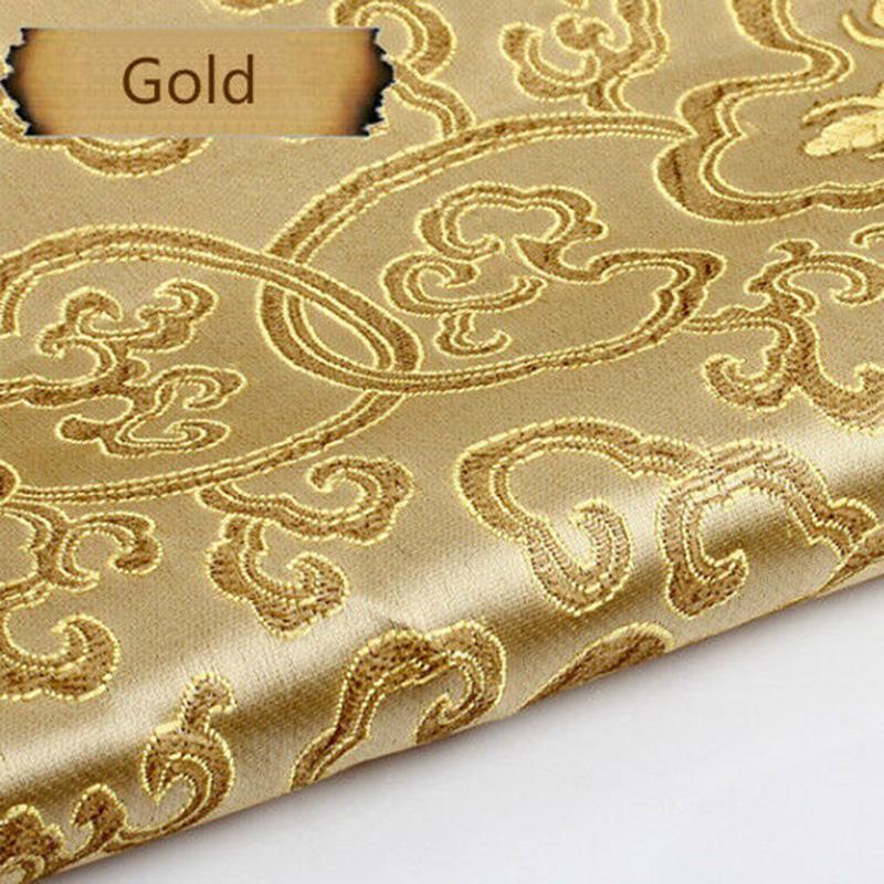 50*90 см винтажная китайская парча жаккардовая ткань атласная ткань для шитья кимоно чонсам своими руками