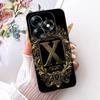 Для ITEL S23 Plus S681LN Чехол Для ITEL S23+ Чехол Силиконовый Роскошная Корона Буквы от A до Z 2D Плоский Рисунок Мягкий Чехол для Телефона