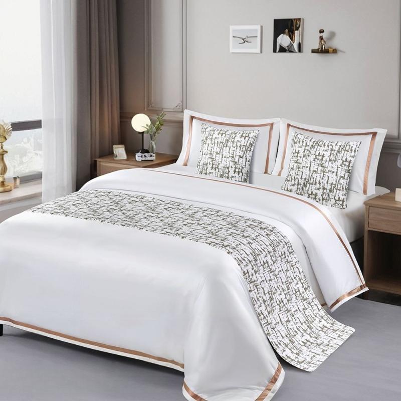 Универсальный всесезонный бегунок на кровать Мягкое и удобное одеяло для кондиционирования воздуха Высококачественное одеяло на изножье кровати для гостиниц типа «проживание в семье» Домашнее украшение Полотенце