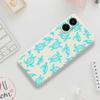 For Samsung Galaxy A07 4G Case Tortoise Pattern Printing Straight Edge TPU Phone Back Cover