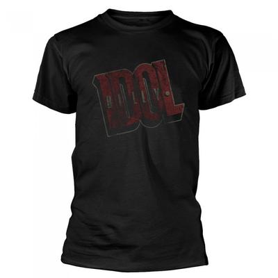 Винтажная хлопковая футболка с логотипом Billy Idol унисекс для взрослых