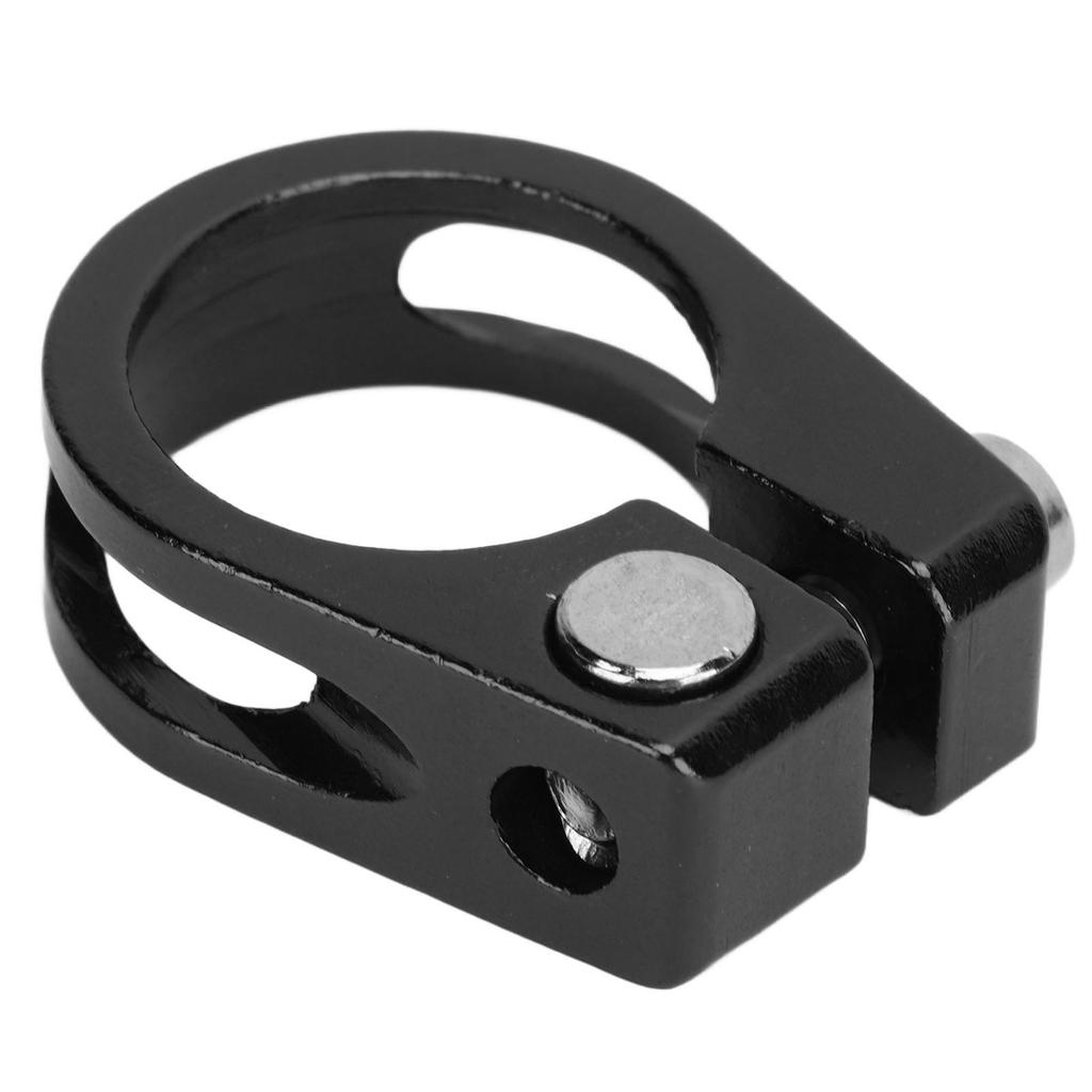 2Pcs Bicycle Seat Post Clamp Lightweight Stylish Rustproof Bicycle Quick Release Seatpost Collar