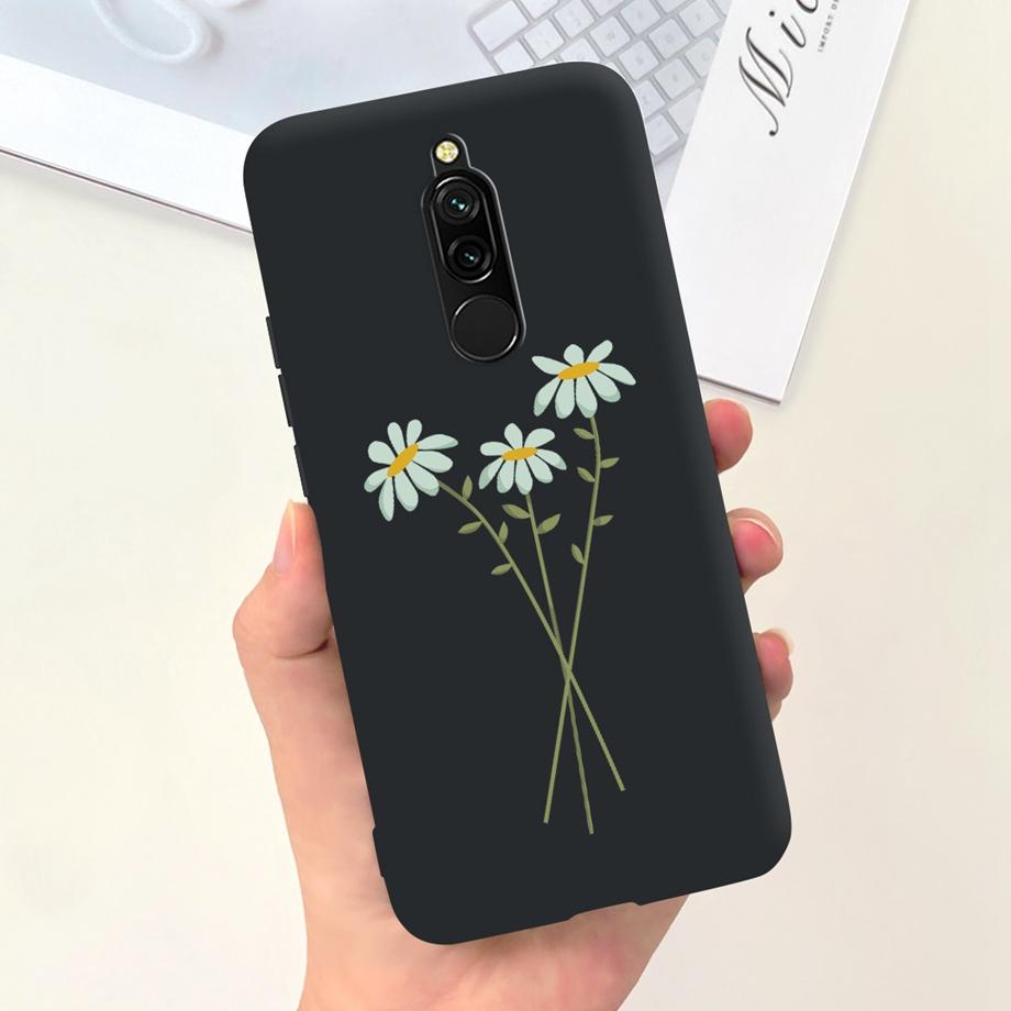 Милый чехол из жидкого силикона для Xiaomi Redmi 8 Capa Защитная задняя крышка Для Redmi Note 8 Pro Note8Pro Note 8T Бампер Чехол Redmi8