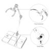Action Figure Stand for HG 144,Display Holder Base,Doll Model Support Stand Compatible with 6" HG RG SD SHF Gundam 1/44 Toy