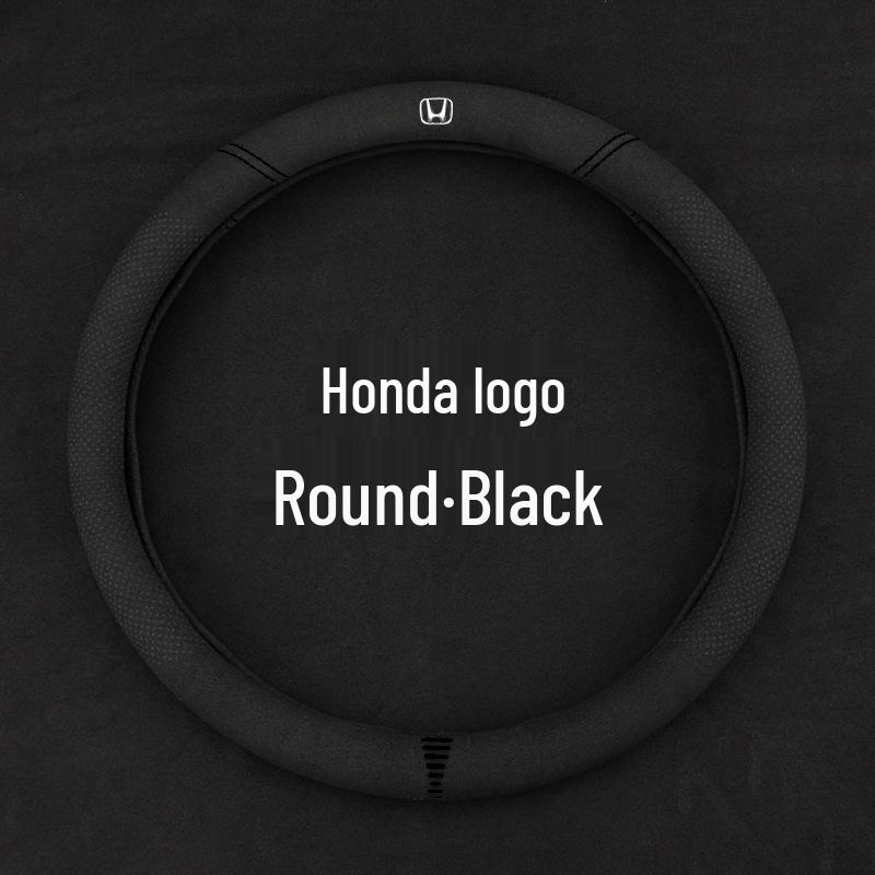 Замшевая и кожаная оплетка на руль для Accord 9-го и 10-го поколения - Ультратонкая, всесезонная