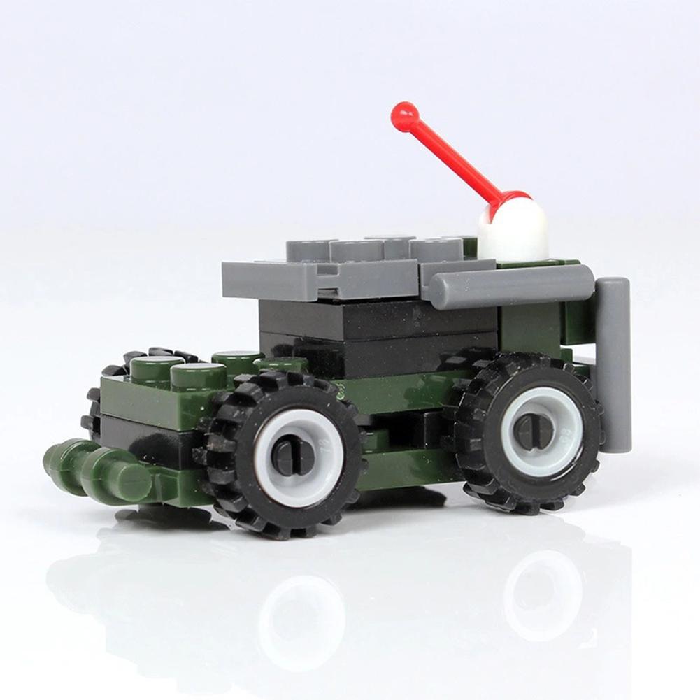 Mini Car Building Blocks Children Educational Assemble Building Bricks Toys For Children Birthday Gifts