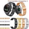 20 мм модный ремешок из нержавеющей стали для Garmin Vivoactive 3 4 Ремешок для часов для Garmin Vivoactive3 HR/ Forerunner 645 браслет