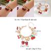 Cherry Heart Alloy Butterfly Bow Pendant Fashion Jewelry For Women And Men