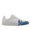 LUXSOLE Высококачественные Мужские Модные Черно-Белые Кожаные Кроссовки с Брызгами Краски Низкие Повседневные Обувь Унисекс Люксовый Бренд Весна Осень Плоская Обувь