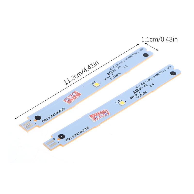 1 шт. BSH 9001030205 9001030206 9001069888 3В 6В Светодиодная лента для освещения холодильной камеры, запчасти для холодильника
