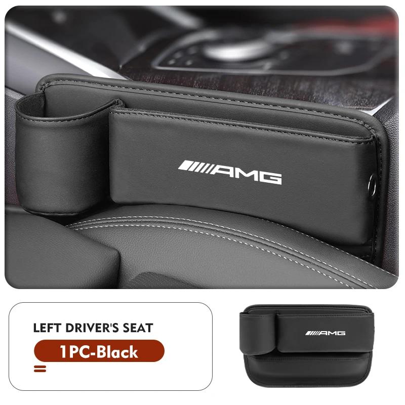 Car Seat Gap Storage Box Water Cup Holder Interior Accessories For Mercedes Benz AMG W204 W205 W203 W211 W201 W210 W108 W124 W12