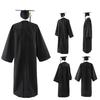 Graduation Gown Cap Tassel Set Class of 2025 Graduation Dressing Up Costume Unisex Academic Dress for High School University