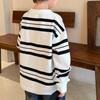 Spring and Autumn New Boys Striped Long Sleeve T-Shirt