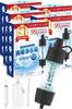 SAKUTTO Portable Water Water Disaster Prevention Goods Japanese 5 Sets Purifier, Purifier, Filter, Outdoor, [Genuine Product]