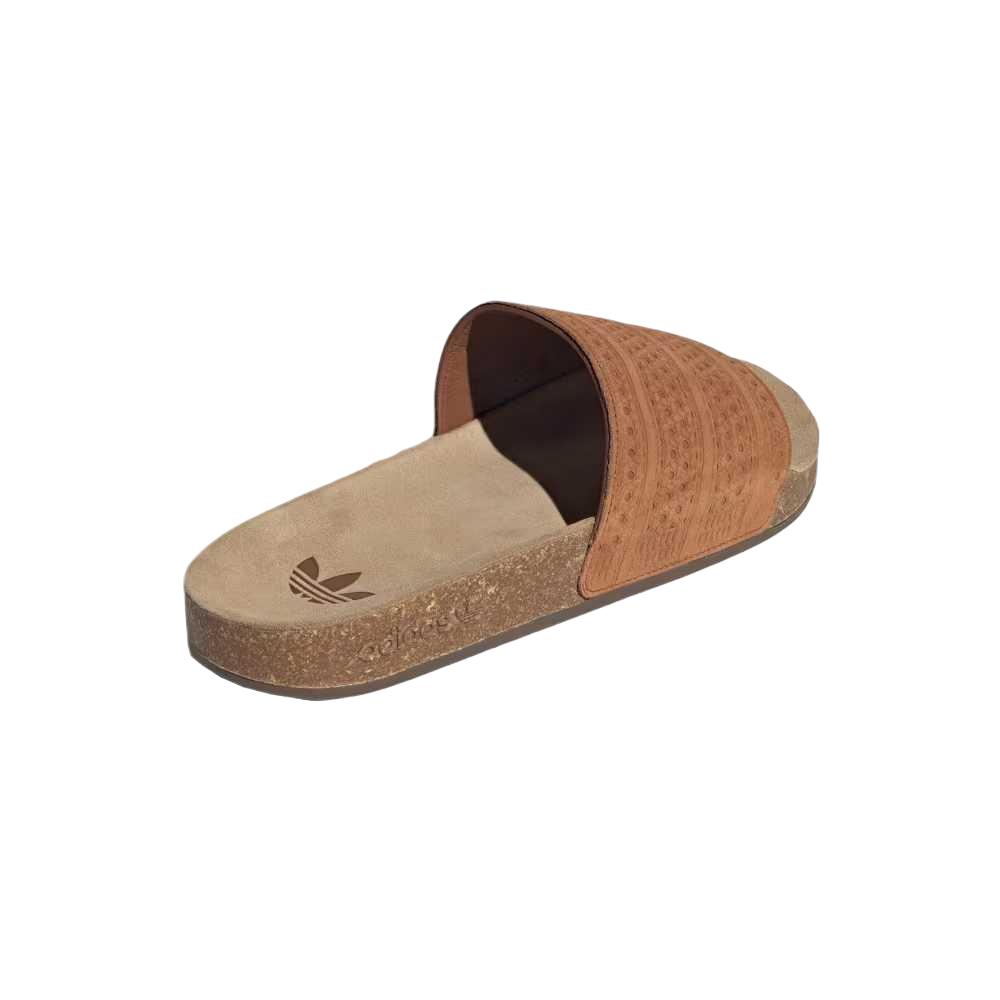 Adidas Originals Adilette Fashion Trend Casual Comfortable Slide Sandals Unisex Footwear Brown JH8068