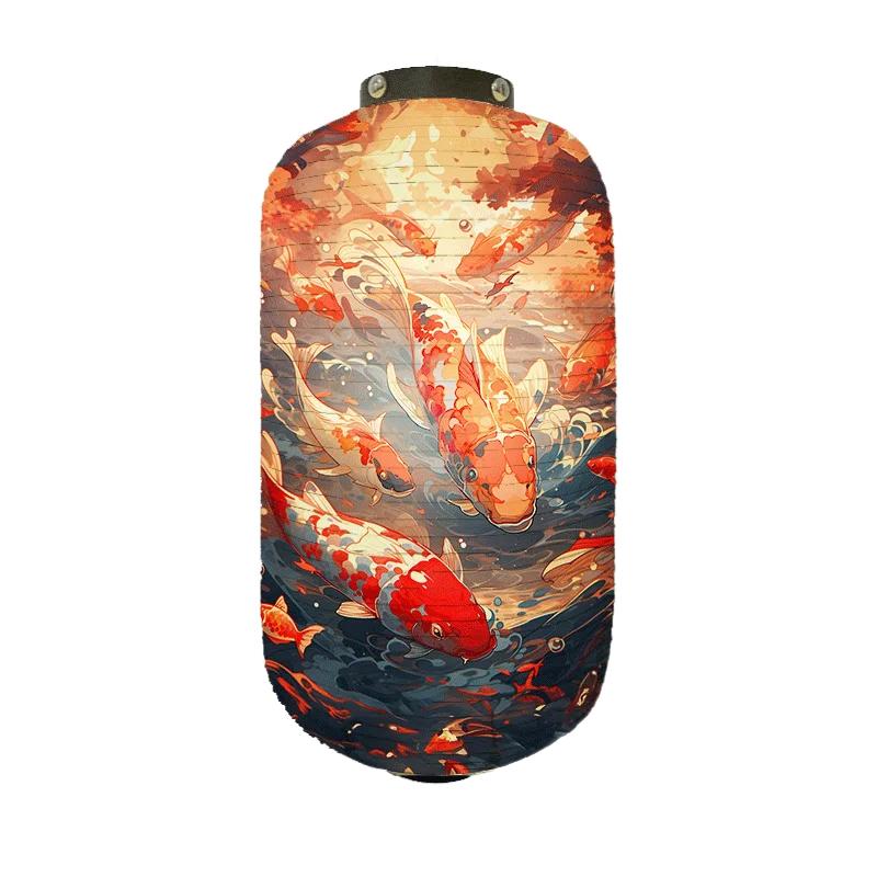 Japanese Lanterns Paper Waterproof Long Restaurant Bar Hotel Festival Decoration Wedding Birthday Home Party Supplies Lanterns