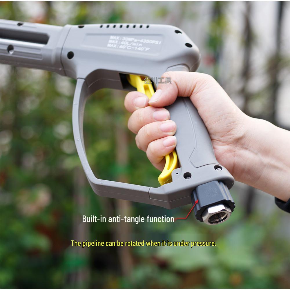 250 кг Автомойка: Головка водяного пистолета высокого давления с керамическим сердечником против запутывания, M14/M18/M22 280360.