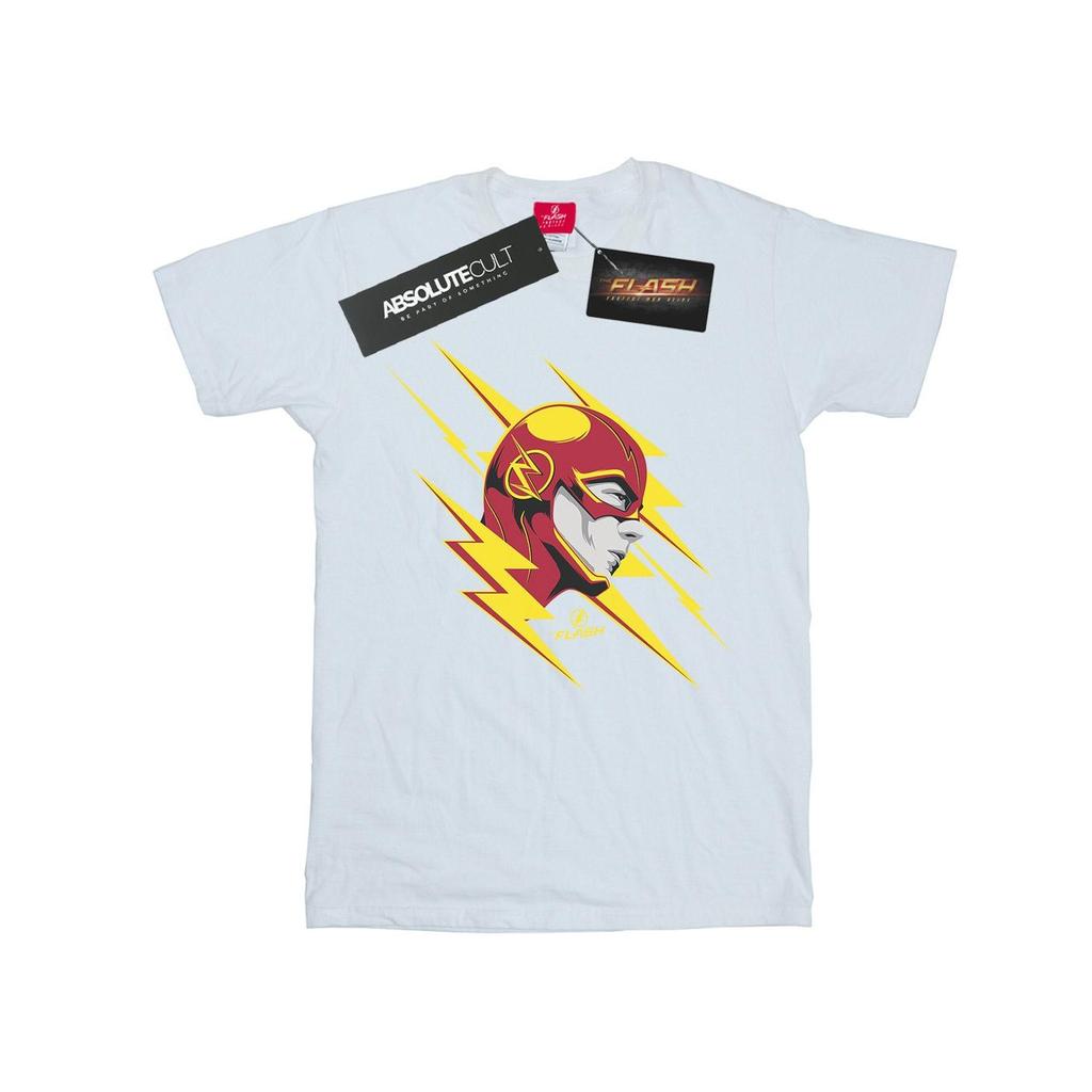 DC Comics Mens The Flash Lightning Portrait T-Shirt