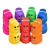 2Pair Smile Jumping Stilts Children Toys Balance Coordination Kindergarten Sensory Integration Training Equipment for Kids TMZ