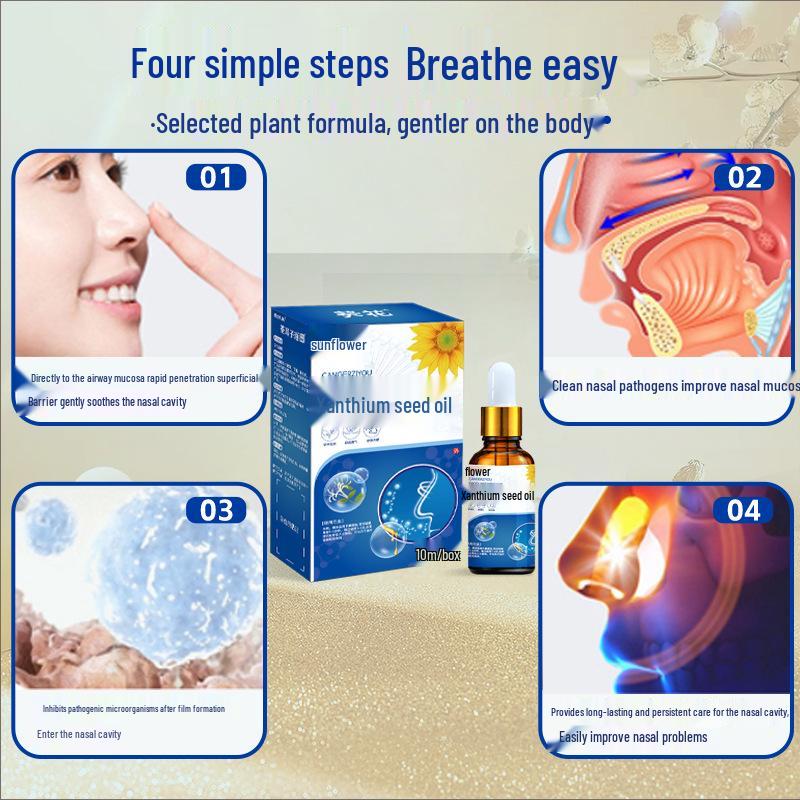 Подсолнух и дурнишник капли для носа для комфорта: Облегчение сухости и заложенности для здорового дыхания