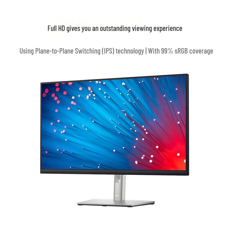 Dell P2725H 27-inch IPS Monitor CN plug (adapter included)
