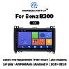 Android 2DIN автомагнитола для Mercedes Benz B200 Sprinter W906 W639 Class W169 W245 Все в одном Интеллектуальная система Мультимедийный плеер