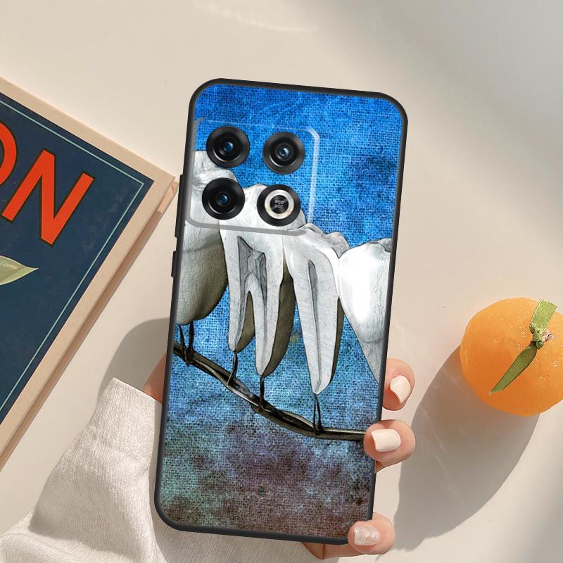 Чехол с рисунком зубов для стоматолога для OnePlus 13R 12R 10R 13T 10T 11 12 13 15 OnePlus Nord 5 CE 2 3 4 Lite N20 N30 Чехол