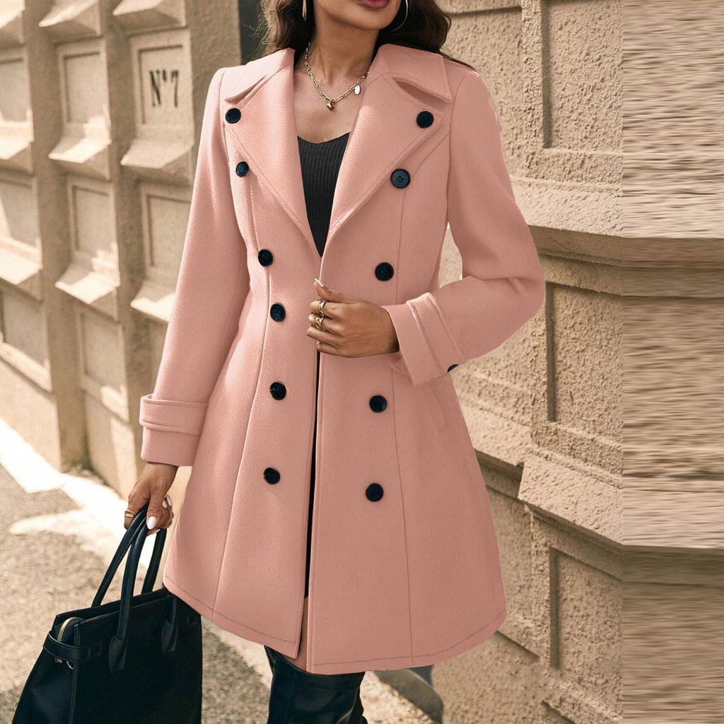 Женский модный кардиган однотонный с длинным рукавом куртка-кардиган