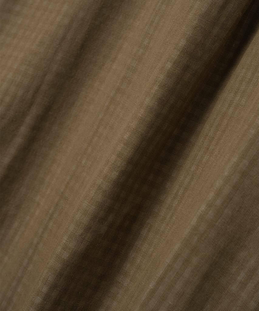 MILLO ARCHIVE Double Layered Shirt [Brown]