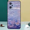 Клод Моне Сад Мост с Лотосами Для Realme GT 6T 5 6 GT 7 Pro C67 C75 C61 C55 C53 C51 C21Y C25S 10 11 12 13 14 Pro Plus Чехол