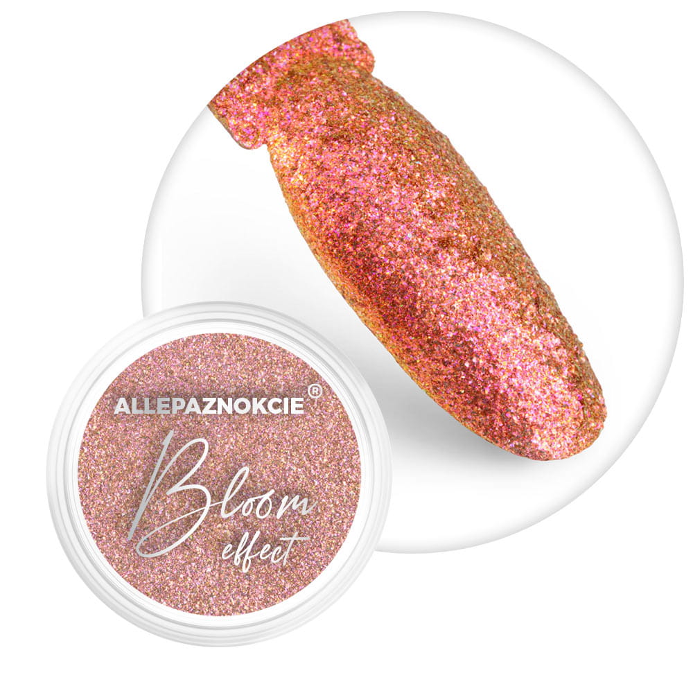 Pyłek Do Paznokci Bloom Effect Allepaznokcie Red 0,3 G