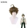 Парик Danganronpa Hinata Hajime, карнавальный костюм, супер Dangan Ronpa 2, термостойкие синтетические волосы, мужские карнавальные вечерние парики