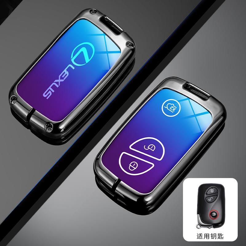 Interior Stickers Car Key Case Cover Key Bag Shell Keychain For Lexus CT200h ES 300h IS250 GX400 RX270 RX450h RX350 LX570 Key PrMI8