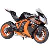 Welly 1/10 KTM 1190 RC8 R Alloy Sports Motorcycle Model Simulation Metal Toy Street Racing Motorcycle Model Collection Kids Gift