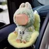 Car Safety Seat for Dolls Decorative Sofa Seat with Furry Cushion And Headrest for Car Air Vents Decor To Display Doll Toy